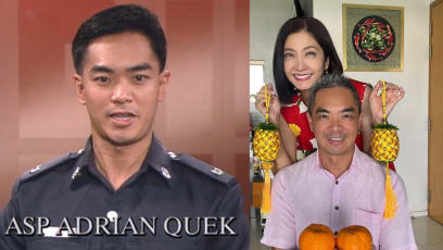 Clip Of Huang Biren’s Husband Hosting Crimewatch In 1998 When He Was In The SPF Has Netizens Asking “Who’s That Daddy”