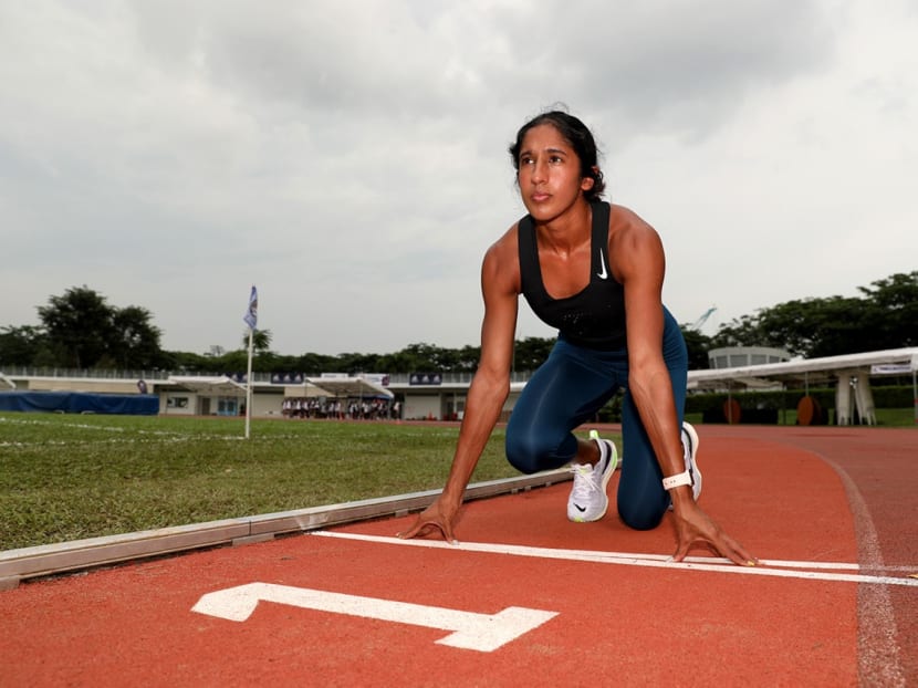 National sprinter Shanti Pereira said during an interview with TODAY that her loved ones keep her going and "are the reason I am here today". National sprinter Shanti Pereira said during an interview with TODAY that her loved ones keep her going and "are the reason I am here today".