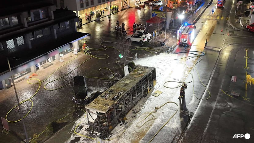 At least six dead in bus fire in Switzerland