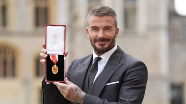 获封英国爵士 贝克汉姆：不介意孩子称我“Sir”