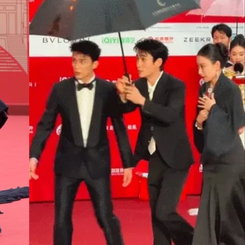 北京国际电影节隆重开幕!雨中红毯众星狼狈惊现,魅力难挡
