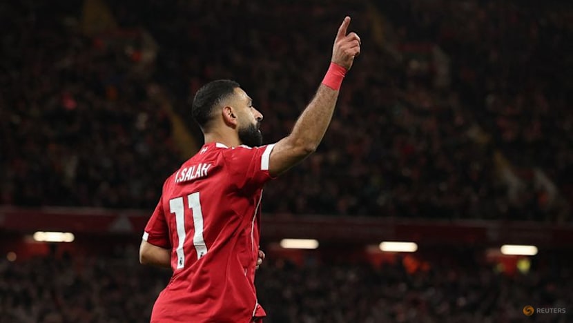 Liverpool's Ekitike scores twice, Salah gets warm reception in win over Brighton