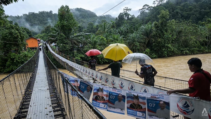 Sabah voters traverse tough terrain, long distances to cast vote in pivotal state election