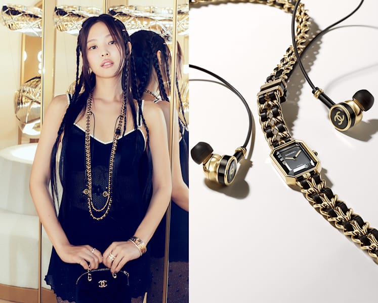 Blackpink's Jennie wears the new Chanel Premiere Sound - CNA Luxury