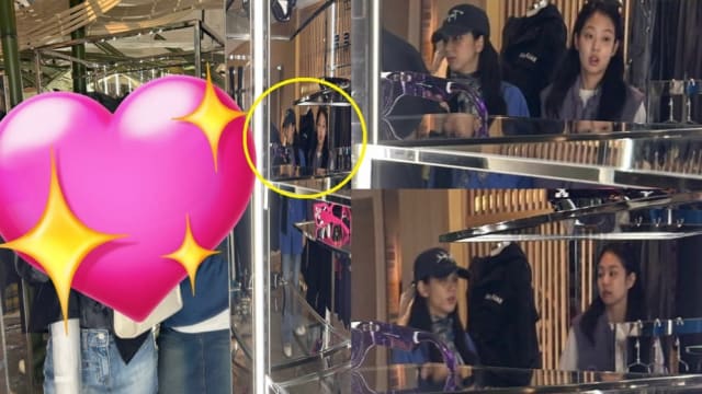 逛街巧遇BLACKPINK Jisoo、Jennie　网友忙自拍没发现叹可惜