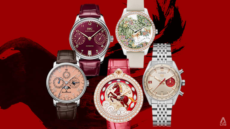 Gallop into the Year of the Horse with these artistic zodiac-themed watches