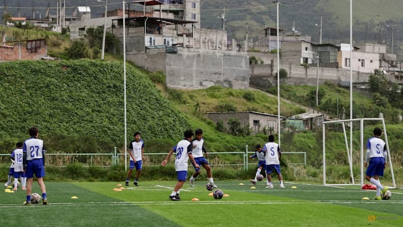 Ecuadorean children chase World Cup dreams at Caicedo's football schools