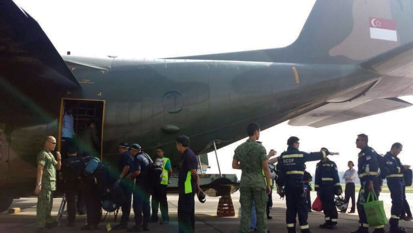 RSAF disaster relief flights bound for Nepal diverted due to congestion