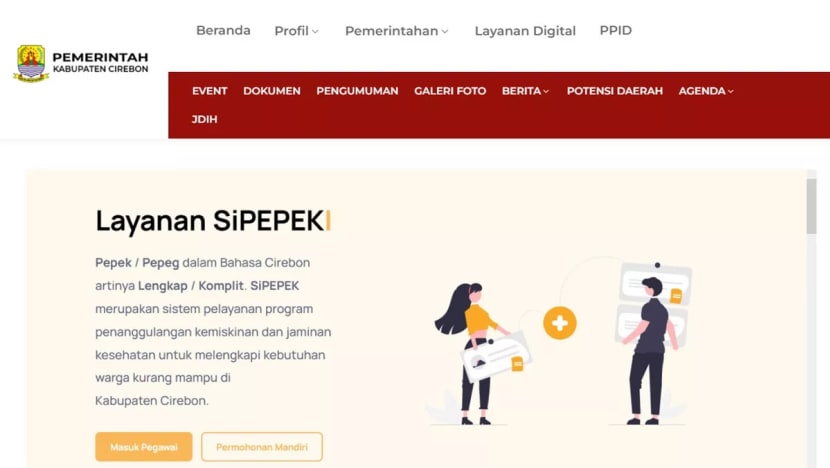 Kontroversi 'SiPEPEK' dan 'Sithole': Makin lantang kritik terhadap aplikasi  pemerintah yang dinilai seksis - CNA.id: Berita Indonesia, Asia dan Dunia