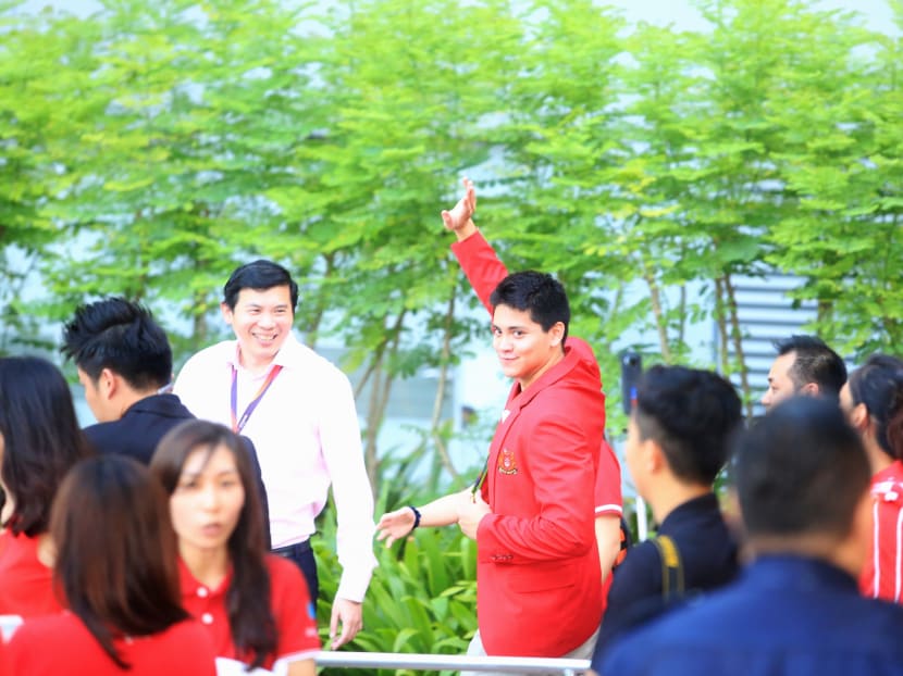 Lord of the butterfly Joseph Schooling feted like a king on return Lord of the butterfly Joseph Schooling feted like a king on return
