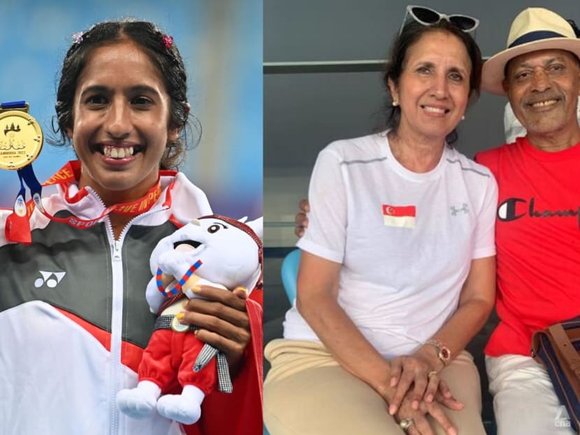 'Legs do the talking': Sprinter Shanti Pereira's parents proud of how she overcame adversity and won