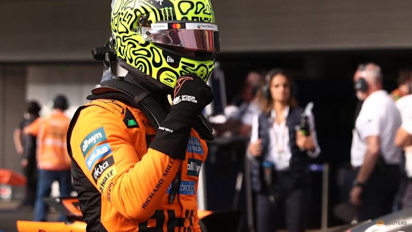 Norris on pole for Sao Paulo sprint, Piastri third