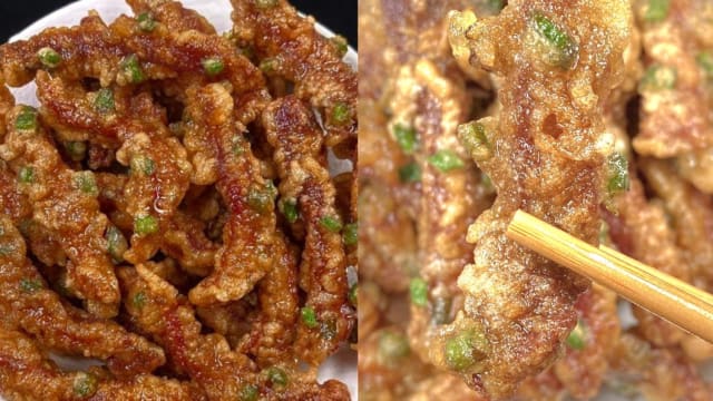 食谱：葱香小酥肉