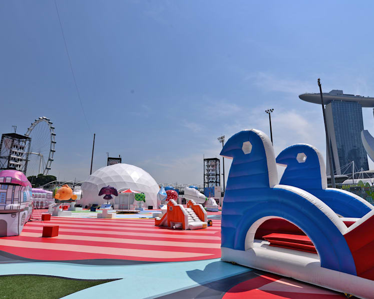 SG Heart Map on show at Marina Bay from Thursday