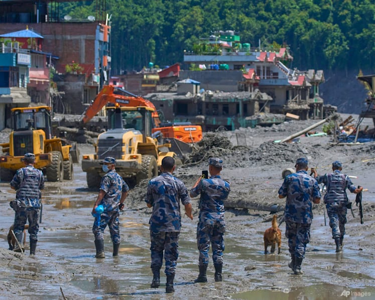Number of missing in deadly Nepal, China floods jumps past 2,400