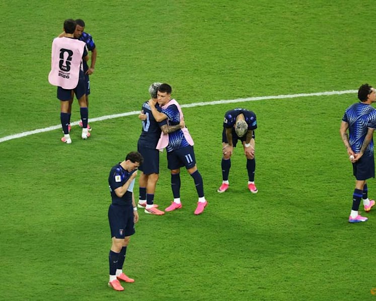 Former football behemoths tumble in new World Cup order