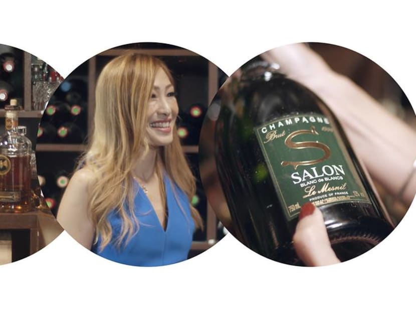 The Singapore lawyer with 1,000 bottles of champagne in her collection