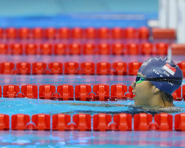 Yip Pin Xiu sets two world records in gold-medal swim at Paralympics