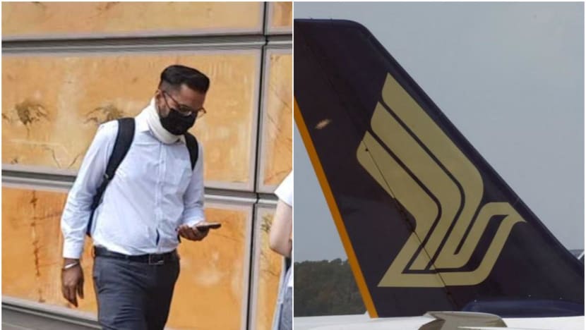 Court dismisses former flight steward's S$1.7 million suit against SIA over fall on aircraft Court dismisses former flight steward's S$1.7 million suit against SIA over fall on aircraft
