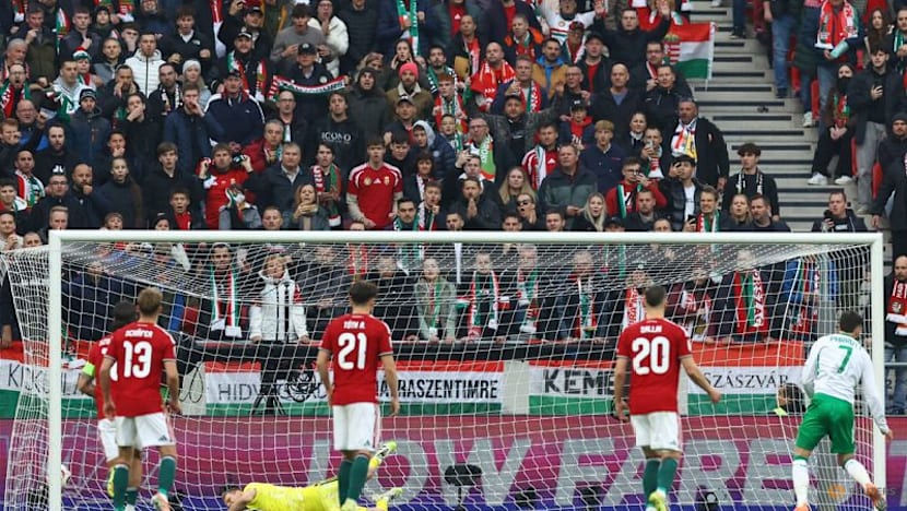 Last-gasp Parrott hat-trick books Ireland playoff spot over Hungary