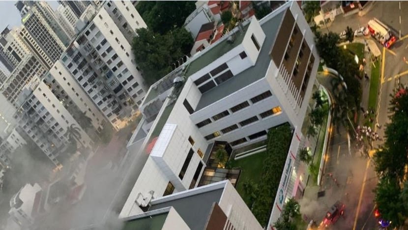 Fire breaks out at Mount Elizabeth Hospital near Orchard Road