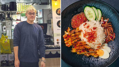 Former Insurance Agent Sells Unusual Nasi Lemak With Flame-Torched Pork Belly & Balinese Sambal