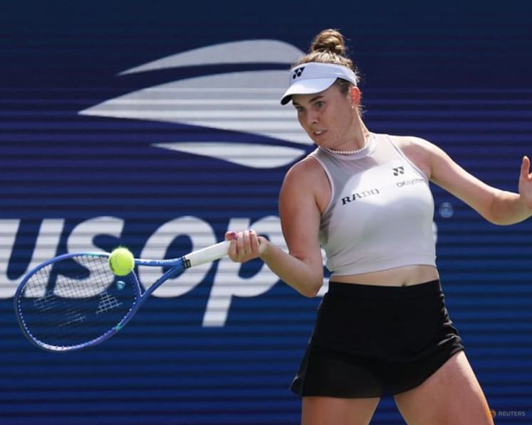 Noskova battles past Kostyuk to reach US Open quarters