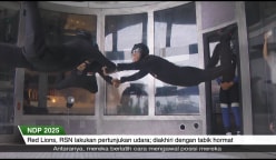NDP 2025 – Red Lions dan pasukan penyelam RSN bergabung tenaga jayakan acara terjun payung bersama