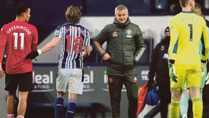 Man Utd setakat seri 1-1 dengan West Brom