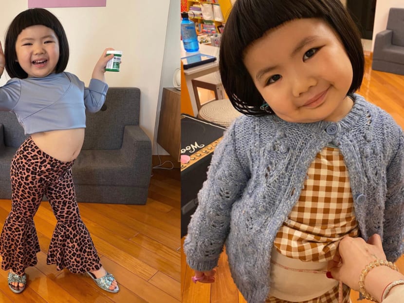 HK Actor Sam Lee’s Wife Shows Followers That Their 4-Year-Old Daughter Has A 26-Inch Waist