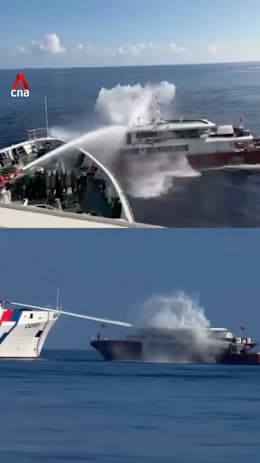 Taiwan coast guard uses water cannon on Chinese fishing vessel near disputed island