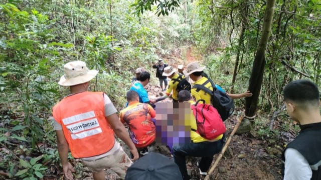 泰国瀑布禁区攀岩 法国游客失踪后证实坠崖亡 