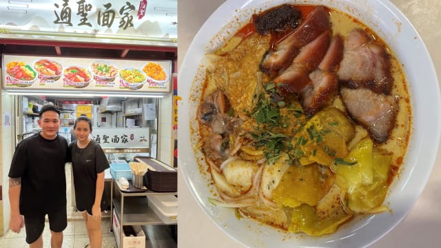 为孩子重新出发　28岁摊主创云吞laksa