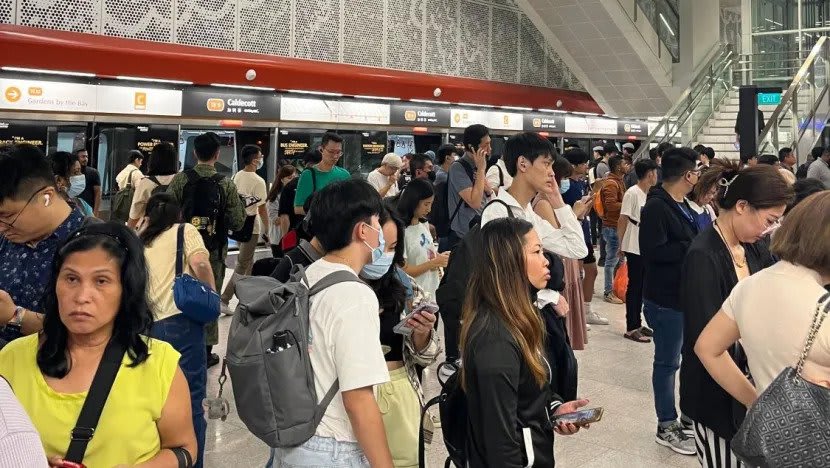 Train fault causes peak-hour delay on Thomson-East Coast MRT Line
