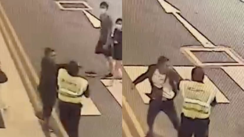 Man assaults security officer outside Giant hypermarket in Tampines allegedly after being told to wear mask