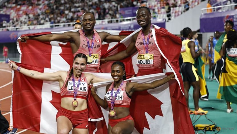 Canada crowned inaugural mixed 4x100m relay champions Canada crowned inaugural mixed 4x100m relay champions