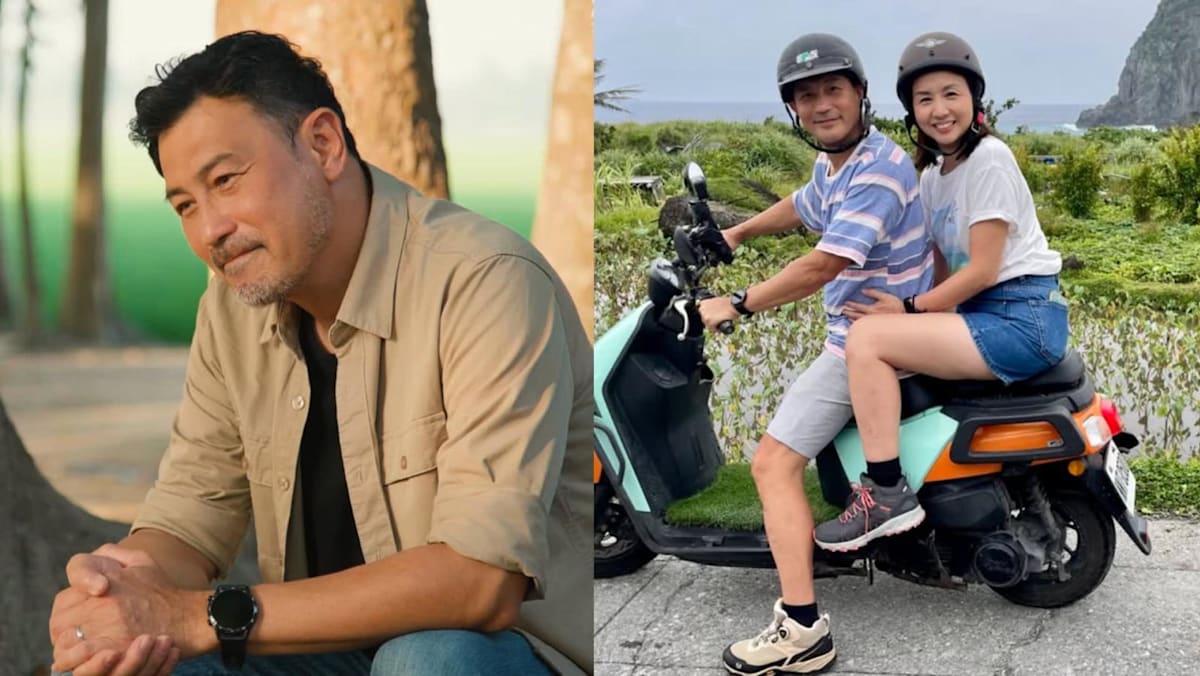 Singaporean actor Darren Lim says wife Evelyn Tan worries about his risky travels