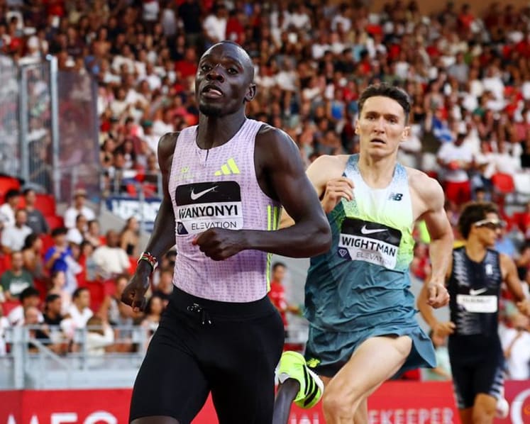 Kenya's Wanyonyi breaks 1,000m world record