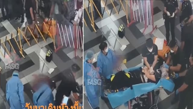 男子从购物商场高处坠下 不治身亡