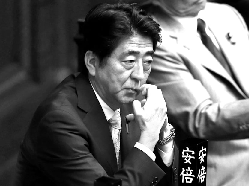 Abe’s Japan sliding away from pacifism
