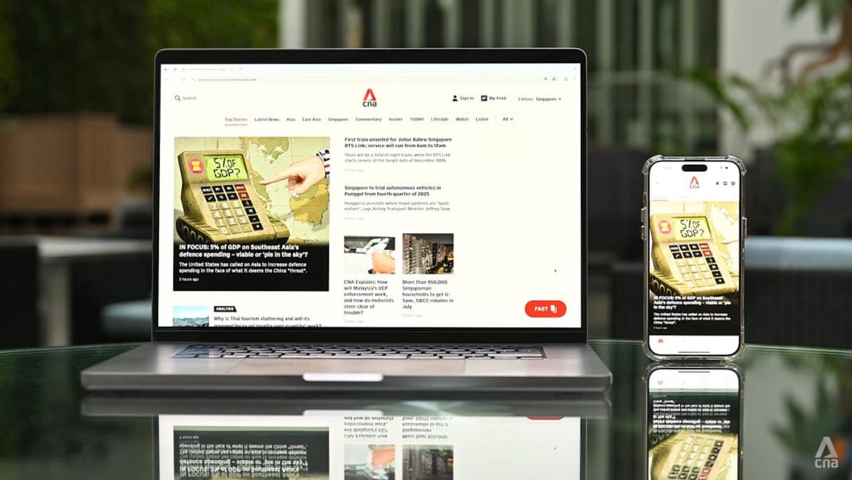 CNA’s website and app have a new look that you can customise - CNA