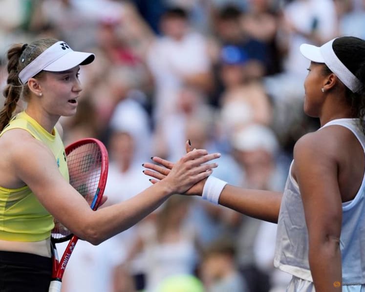 Rybakina thumps Osaka to reach US Open quarters, close in on top ranking