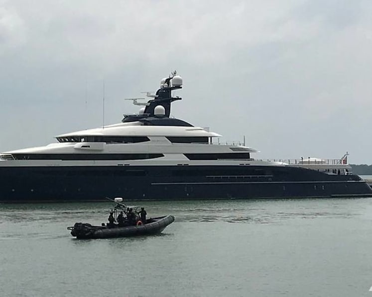 Equanimity, yacht in 1MDB scandal, arrives in Malaysia