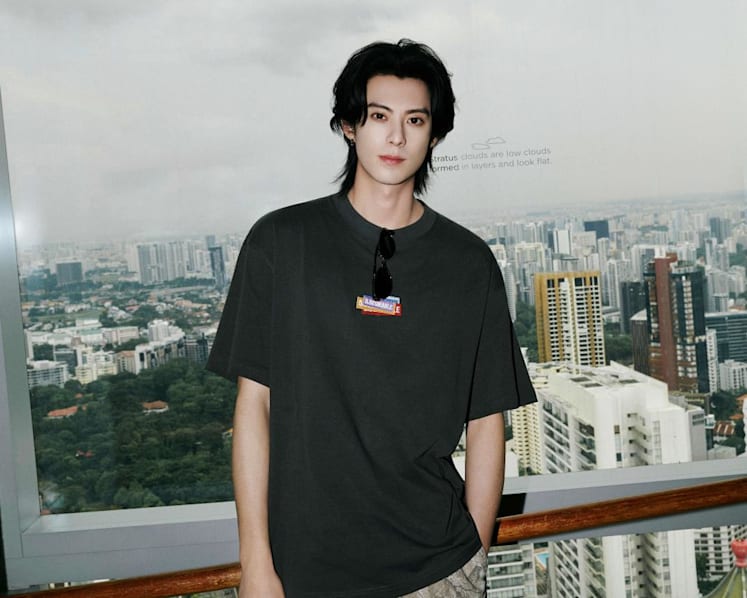 Actor-singer Dylan Wang brings his fashion brand D.Desirable to Singapore in first international pop-up store