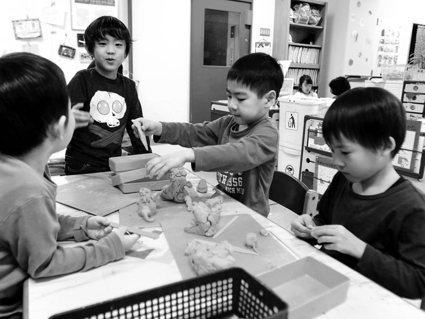 In Japan’s pre-schools, children must play