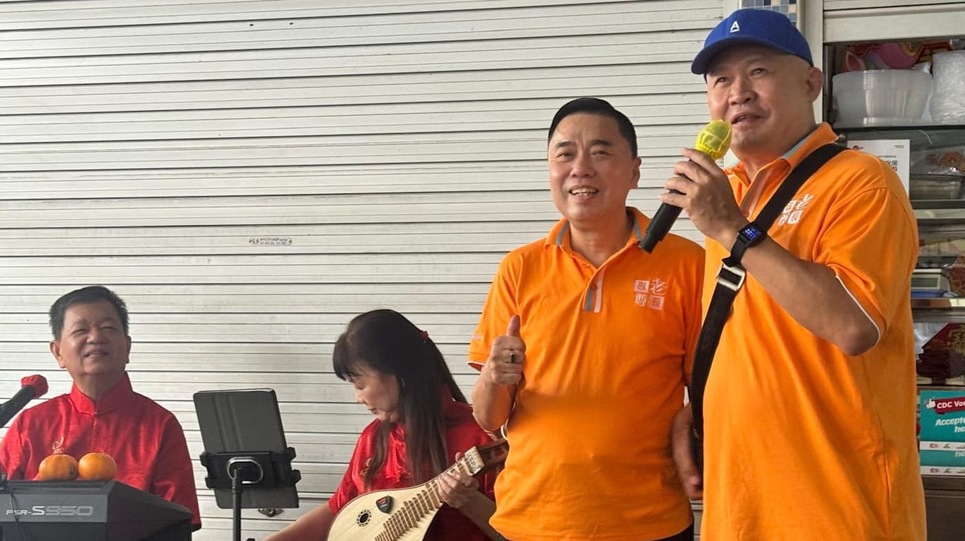 马年送暖　慈善达人林顺福博士、陈天文与独居老人共享团年饭