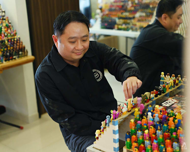 'Is this too much?': He's collected over 6,300 Lego Minifigs in 13 years