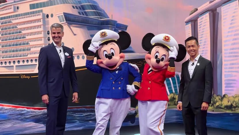 Mickey Mouse sails to Singapore: New Disney Cruise Line ship to make island city home port from 2025