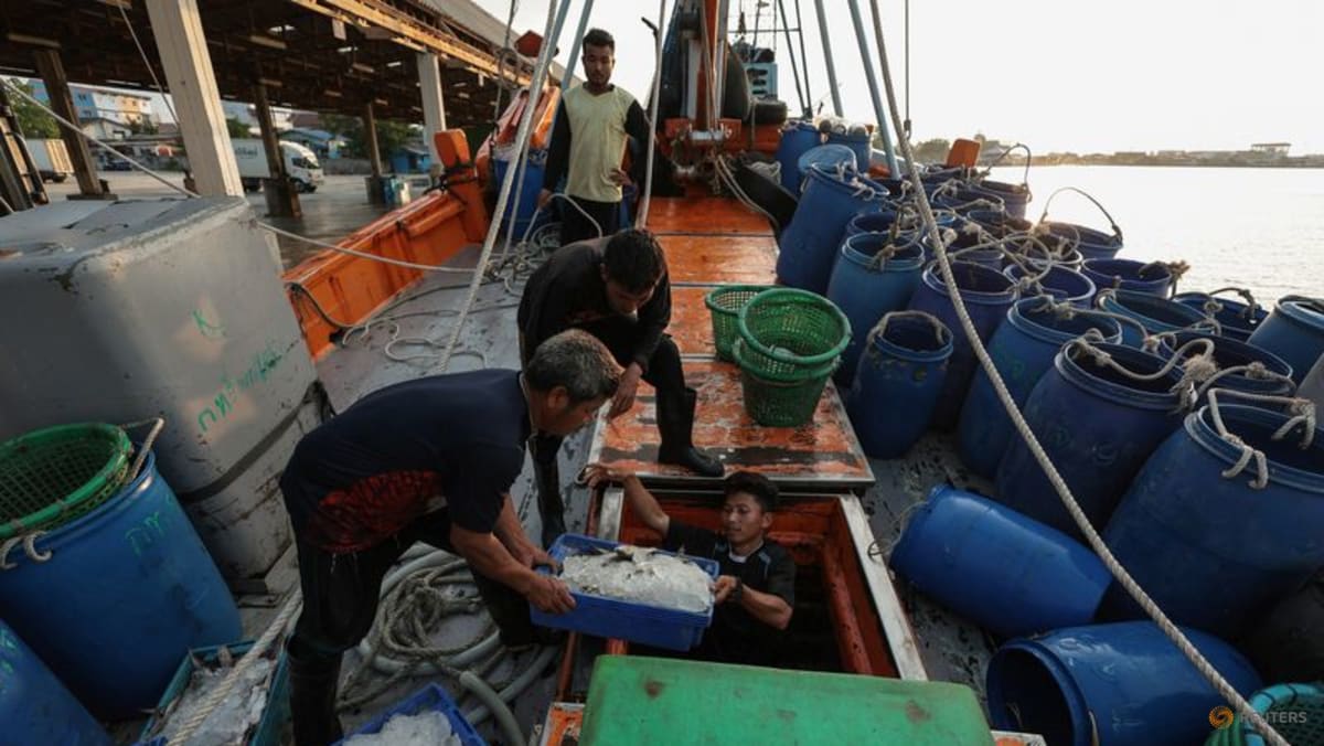 Thailand’s multi-billion-dollar fishing industry reels as soaring fuel costs keep fleets ashore