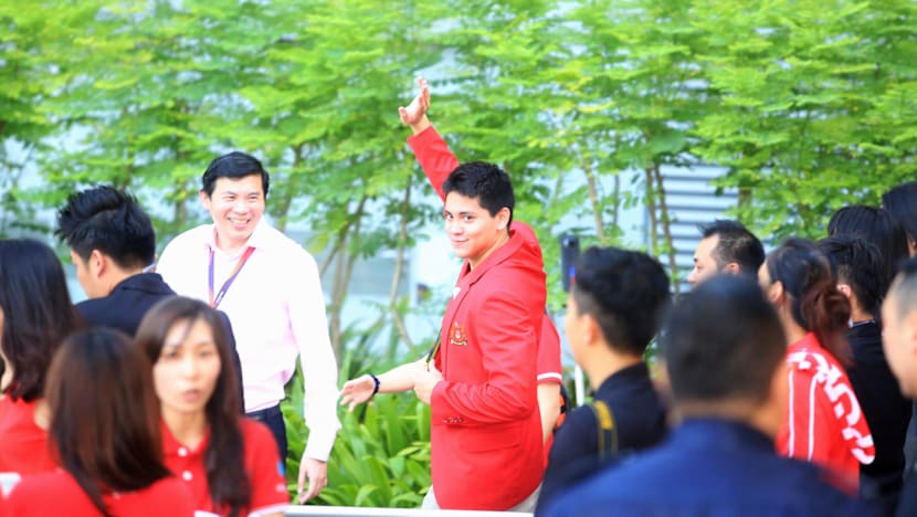 Lord of the butterfly Joseph Schooling feted like a king on return